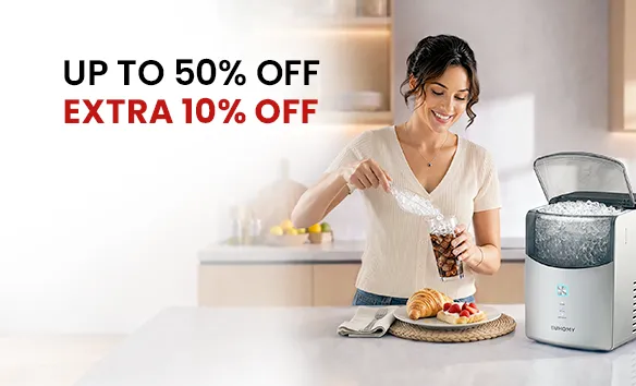 Exclusive Code - Up To 50% + Extra 10% Off On Portable Ice Makers