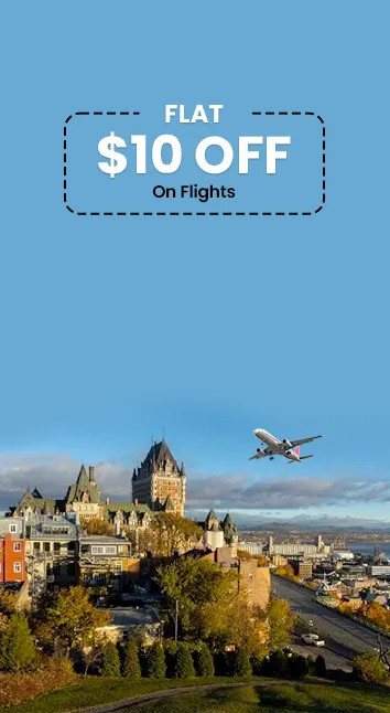 Flat $10 Off On Flights Booking