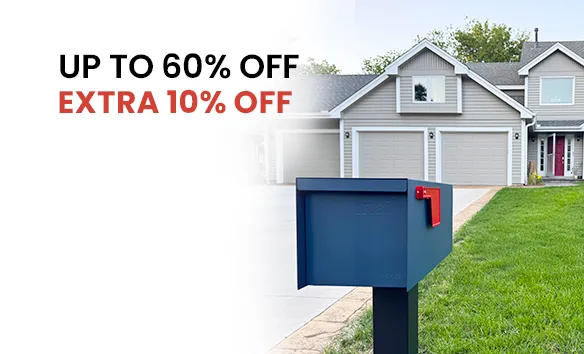 Across Site - Up To 60% + Extra 5% Off On Mailboxes, Package Boxe