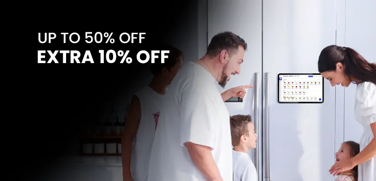 Exclusive Coupon - Up To 50% + Extra 10% Off On Digital Fridge Calendar