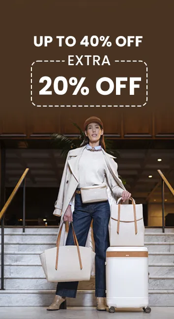 Across Site - Up To 40% + Extra 20% Off On Travel Bags & Luggage + Free Shipping