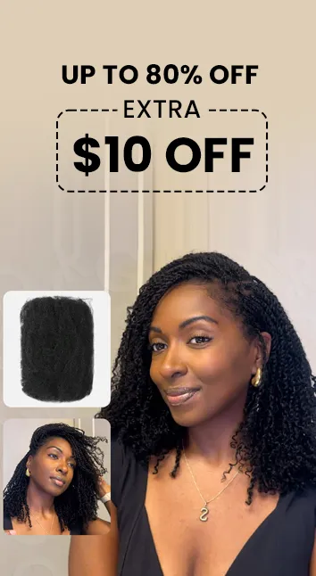 Across Site - Up To 80% + Extra $10 Off On Hair Wigs (Above $99)