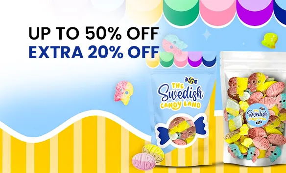 Across Site Code - Up To 50% + Extra 20% Off On Best Swedish Candies