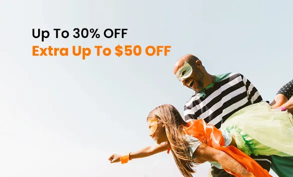 Exclusive Code - Up To 30% + Extra Up To $50 Off On Domestic & International Flights Booking