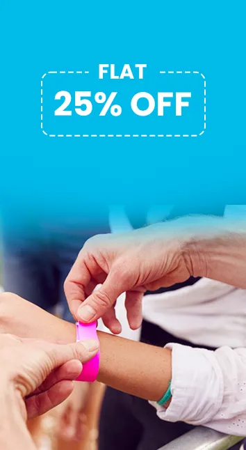Across Site - Flat 25% Discount On Wristbands Collection