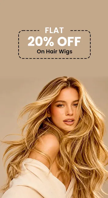 Across Site - Flat 20% Off On Hair Wigs