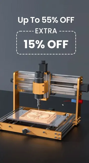 All User Offer - Up To 55% + Extra 15% Off On Laser Cutter