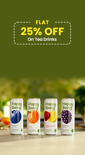 Across Site - Flat 25% Off On Tea Drinks + Free Shipping