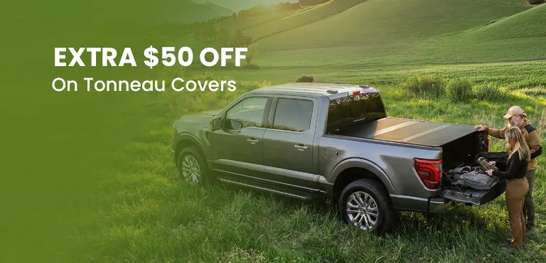 Exclusive Code - Extra $50 Off On Tonneau Covers + Free Shipping