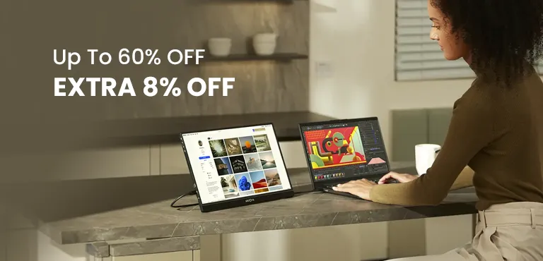 Exclusive Coupon - Up To 60% + Extra 8% Off On Portable Monitors