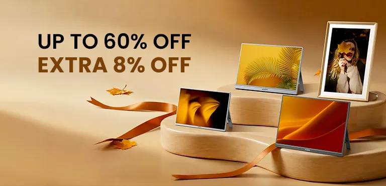 Exclusive Coupon - Up To 60% + Extra 8% Off On Portable Monitors