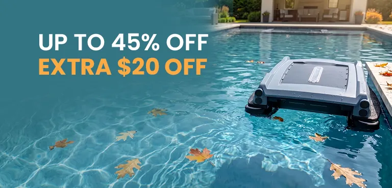 Exclusive Code - Up To 45% + Extra $20 Off On Pool-Cleaning Robots + Free Shipping