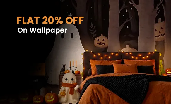 Halloween Sale - Flat 20% Discount On Latest Wall Murals