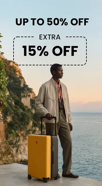 All User Offer - Up To 50% + Extra 10% Off On Suitcases & Travel bag
