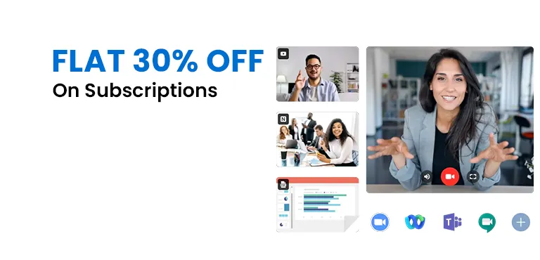 Exclusive Offer - Flat 30% OFF On Annual Subscription Of ManyCam Premium