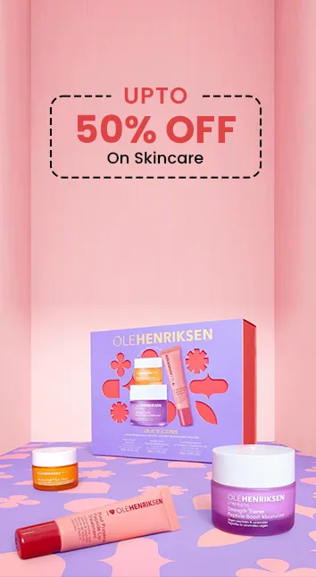 Across Site Offer - Up To 50% Off On Skincare