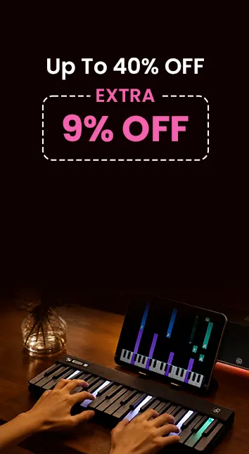 Across Site - Up To 40% + Extra 9% Off Music Instruments + Free Shipping