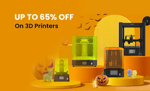Halloween Sale - Up To 65% Off On 3D Printers & Selected Bundles + Free Gifts