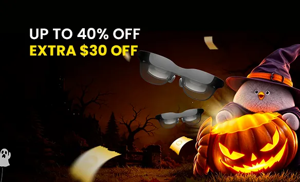 RayNeo Halloween Sale - Up To 15% + Extra $30 Off On Select AR Glasses