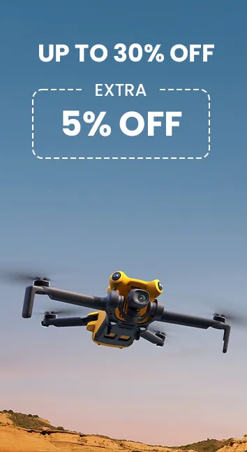 Across Site - Up To 30% + Additional 5% Off On Camera Drones