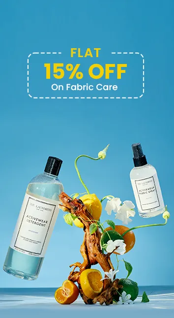 Fall Collection - Flat 15% Off On Fabric Care Essentials