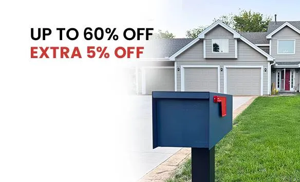 Fall In Love Sale - Up To 60% + Additional 5% Price Cut On Mailboxes